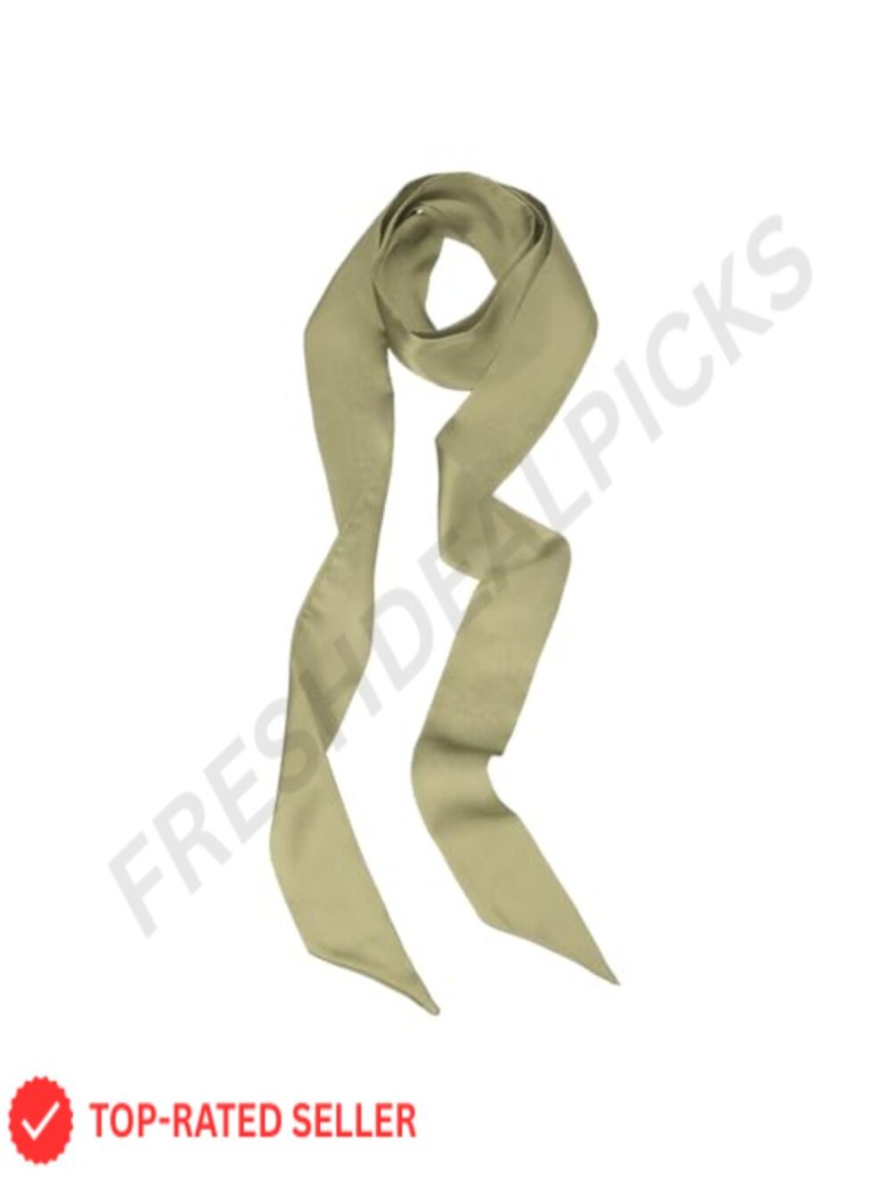 Silk Ribbon Scarf Skinny Long Belt Neckerchief Women